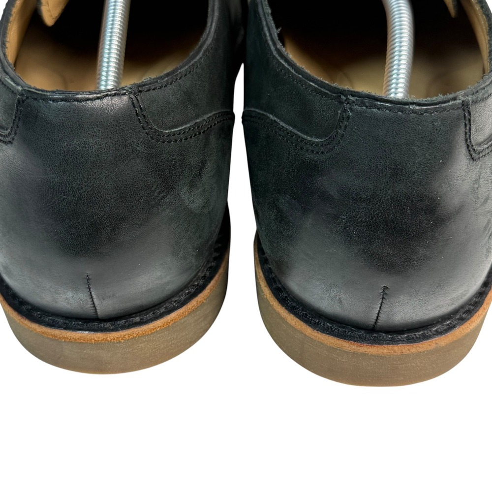 UGG Freamon Mens Black Leather Lace Up Plain Toe Oxford Dress Shoes - Picture 7 of 11